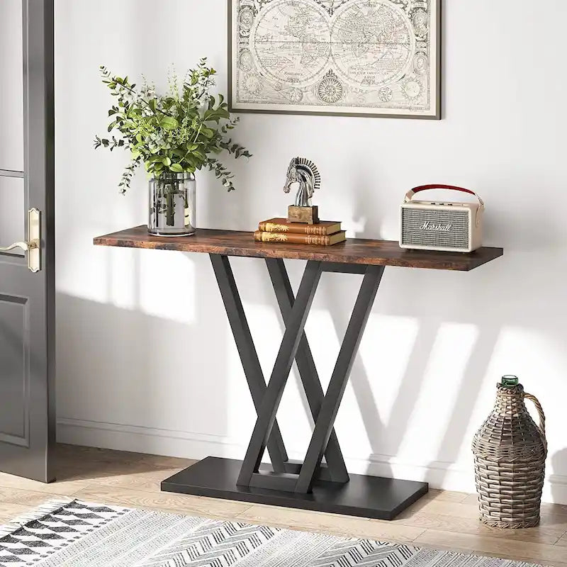 43-Inch Narrow Console Table for Entryway and Living Room 22
