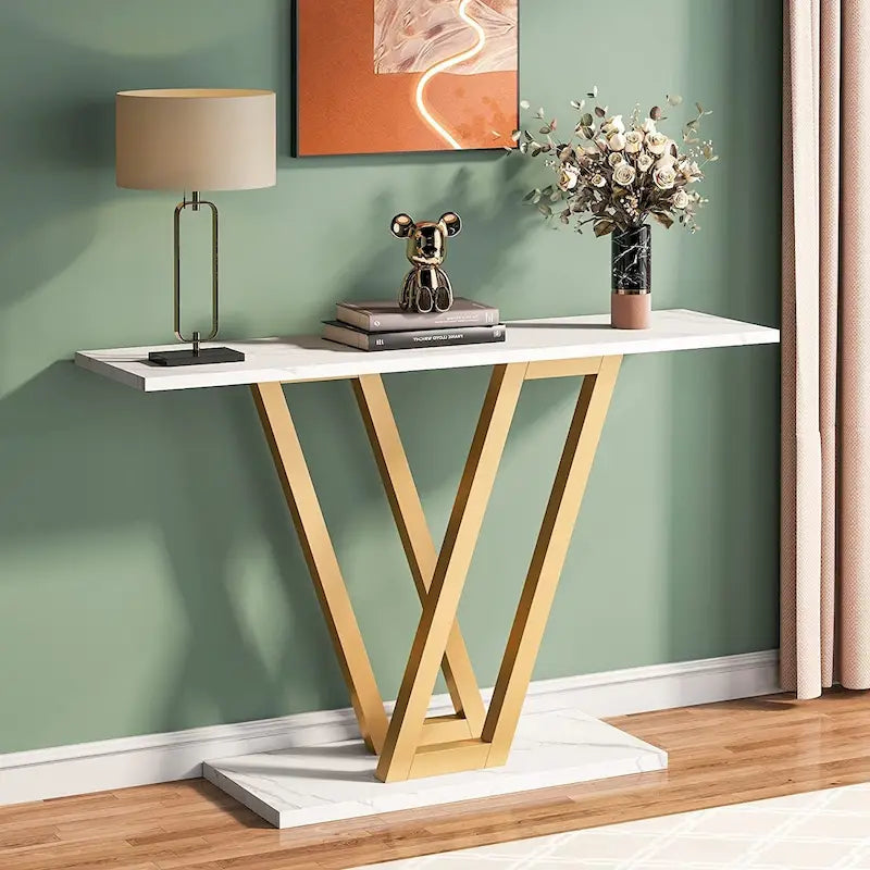 43-Inch Narrow Console Table for Entryway and Living Room 23