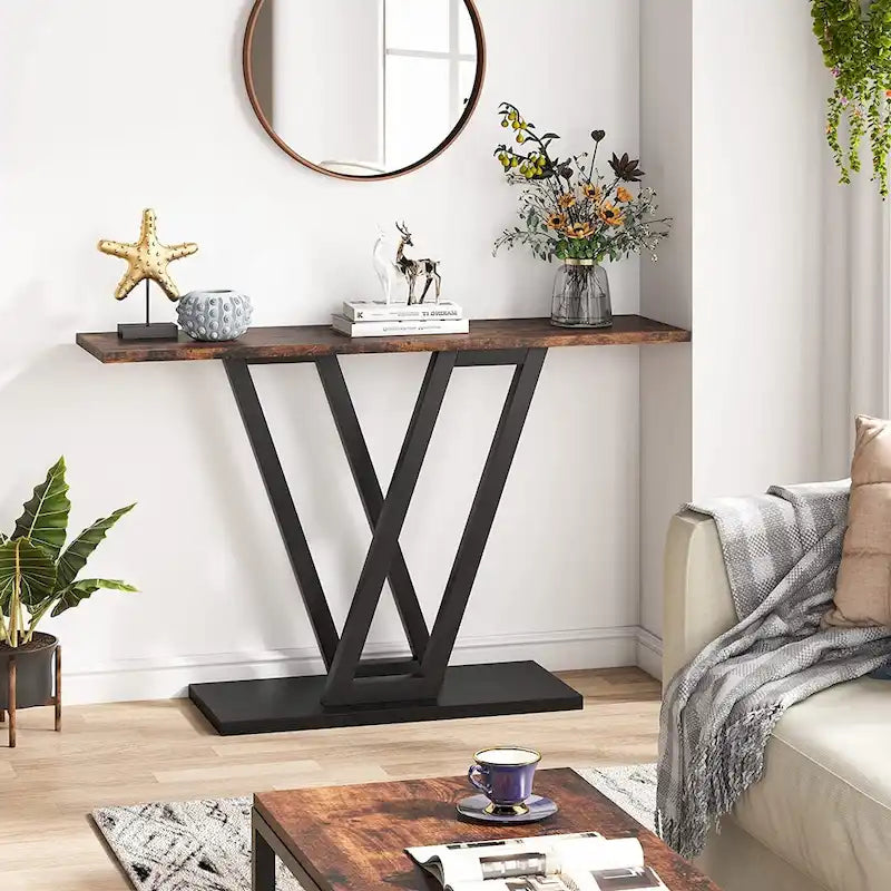 43-Inch Narrow Console Table for Entryway and Living Room 2