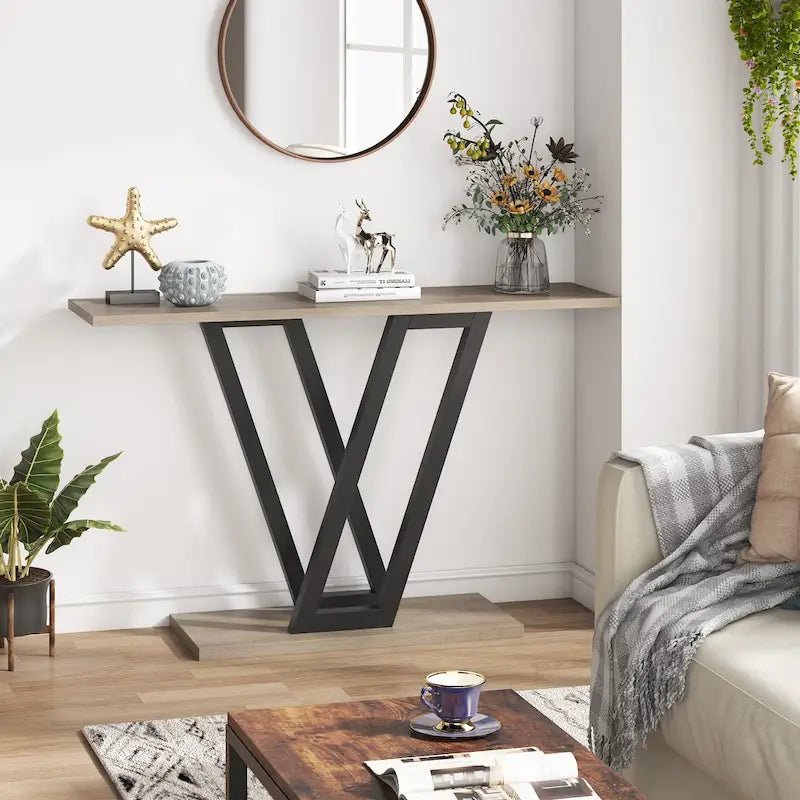 43-Inch Narrow Console Table for Entryway and Living Room 16