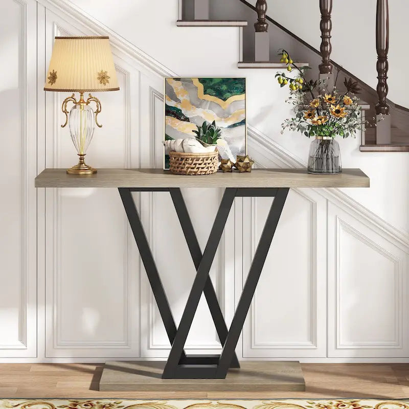 43-Inch Narrow Console Table for Entryway and Living Room 17