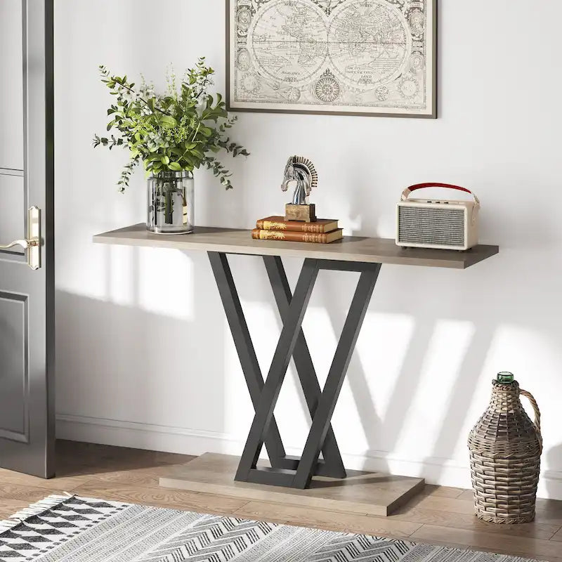 43-Inch Narrow Console Table for Entryway and Living Room 18