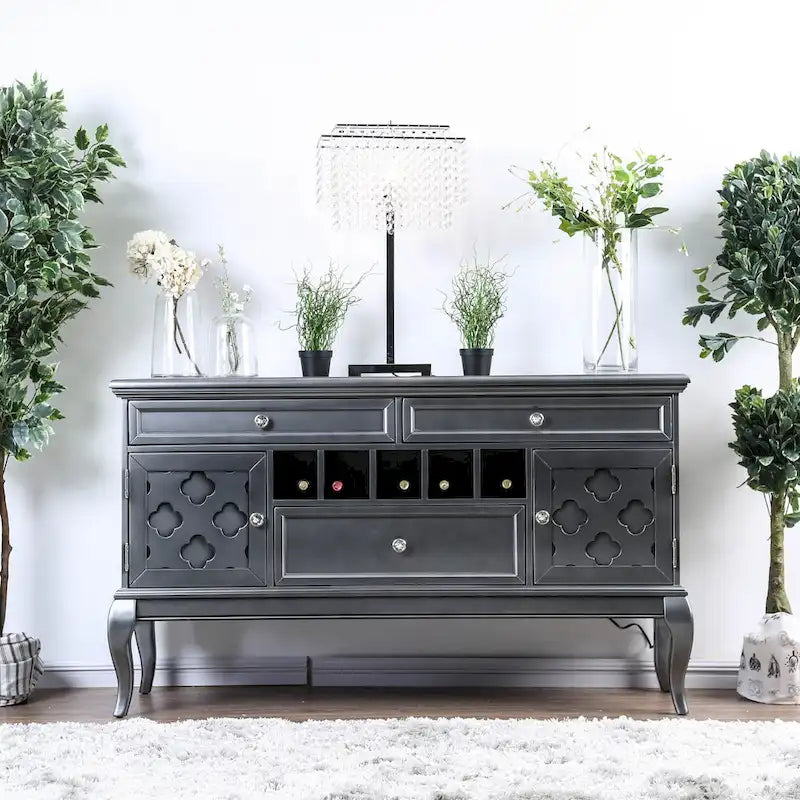 60-Inch Mora Glam Wood Buffet and Sideboard by Furniture of America 3