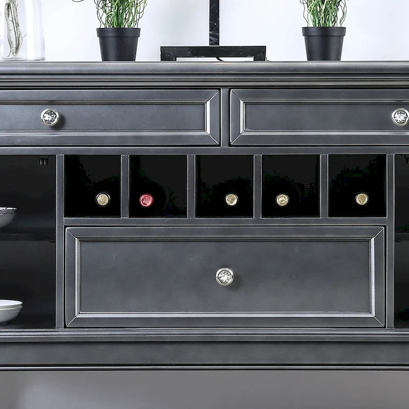 60-Inch Mora Glam Wood Buffet and Sideboard by Furniture of America 4