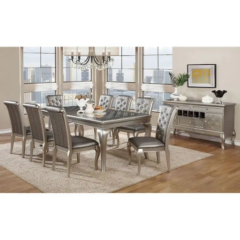 60-Inch Mora Glam Wood Buffet and Sideboard by Furniture of America 8