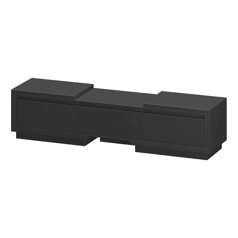 Adjustable Modern Media Console TV Stand with Storage 14