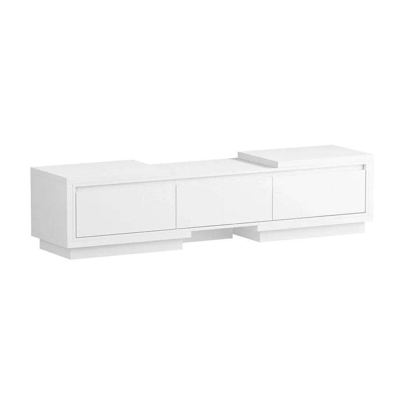 Adjustable Modern Media Console TV Stand with Storage 22