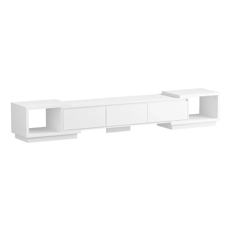 Adjustable Modern Media Console TV Stand with Storage 24