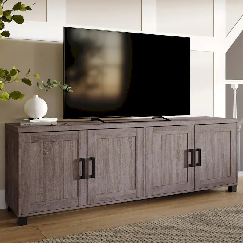 71-Inch TV Stand with Storage Cabinets for TVs up to 85 Inches 3