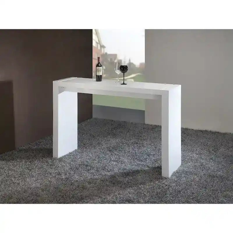 Lacquered MDF Wooden Bar Table for Dining Room 7