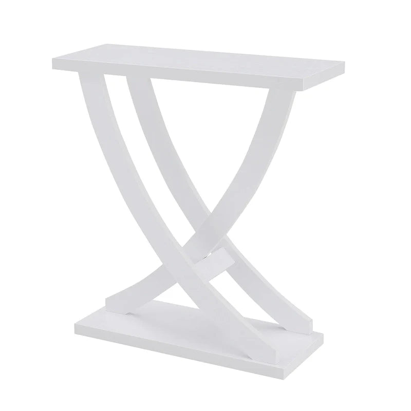 Newport Criss-Cross Console Table by Convenience Concepts 7