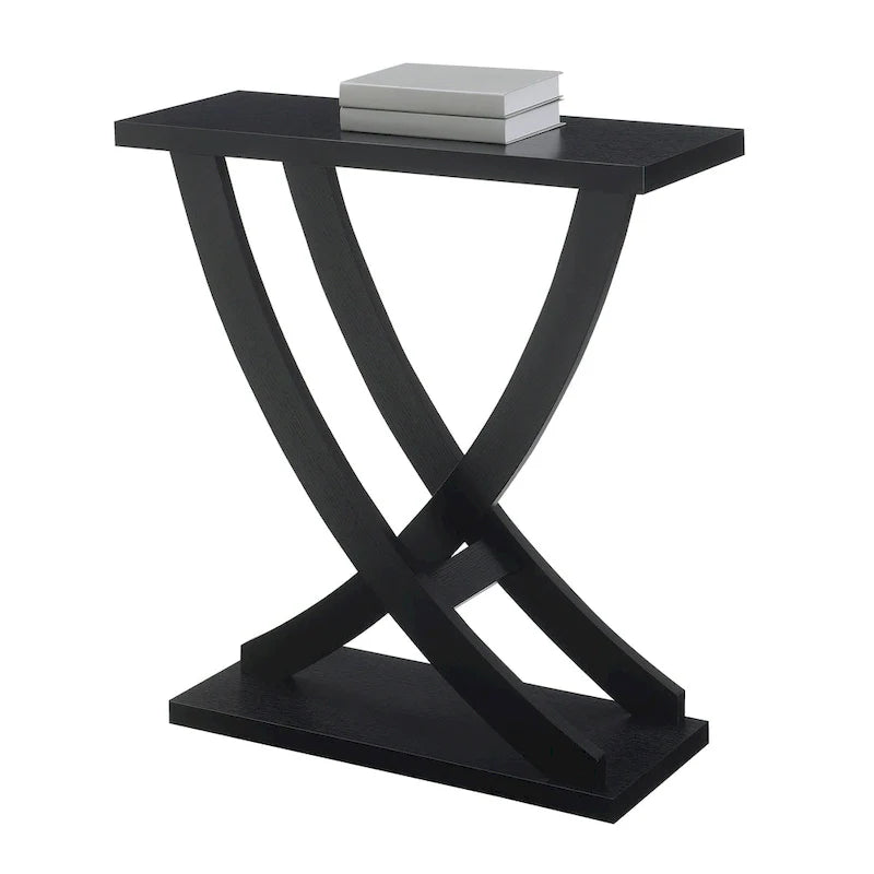 Newport Criss-Cross Console Table by Convenience Concepts 10