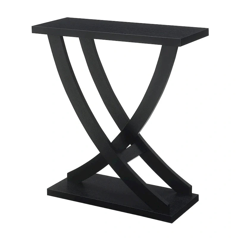 Newport Criss-Cross Console Table by Convenience Concepts 11
