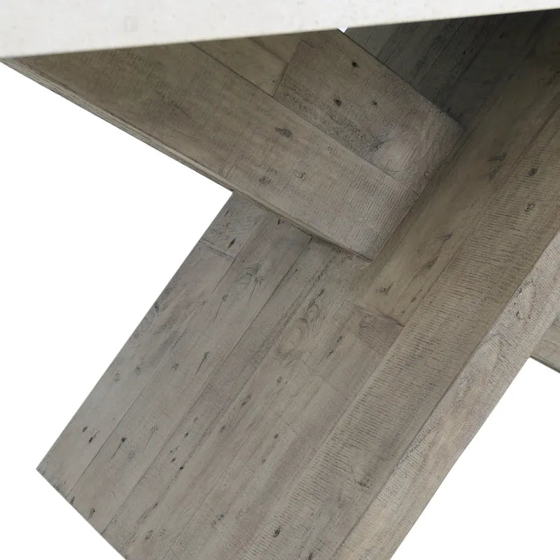Classic Home Durant 84-Inch Dining Table - Dimensions: 84W x 43D x 30H 4
