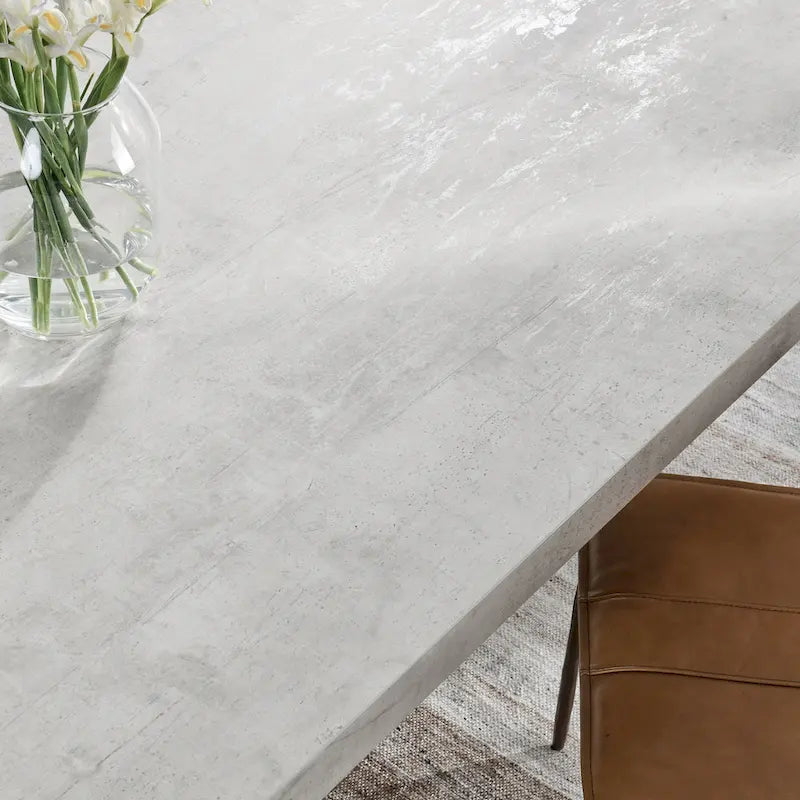 Classic Home Durant 84-Inch Dining Table - Dimensions: 84W x 43D x 30H 5