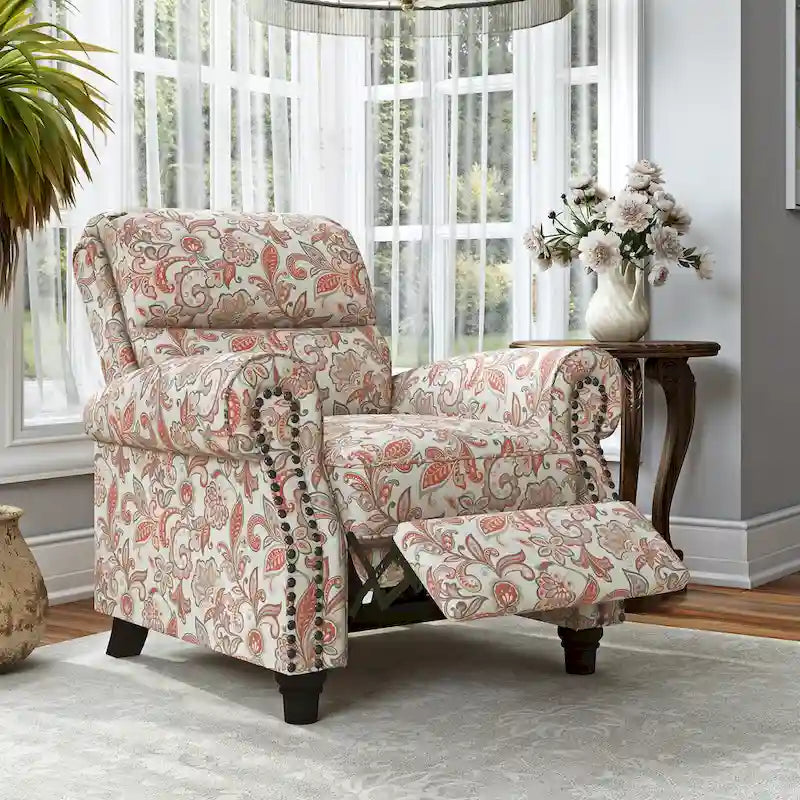 Copper Grove Jessie Paisley Push-Back Recliner Chair 4