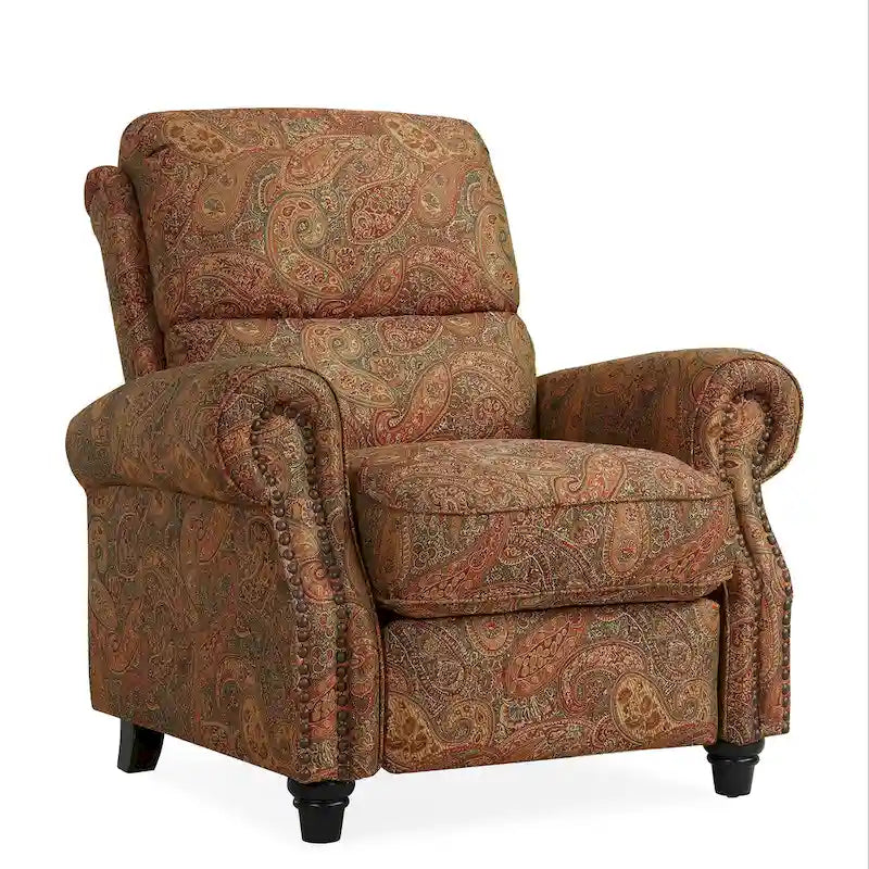 Copper Grove Jessie Paisley Push-Back Recliner Chair 5