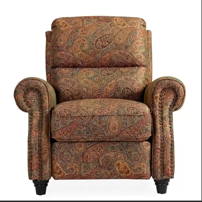 Copper Grove Jessie Paisley Push-Back Recliner Chair 6