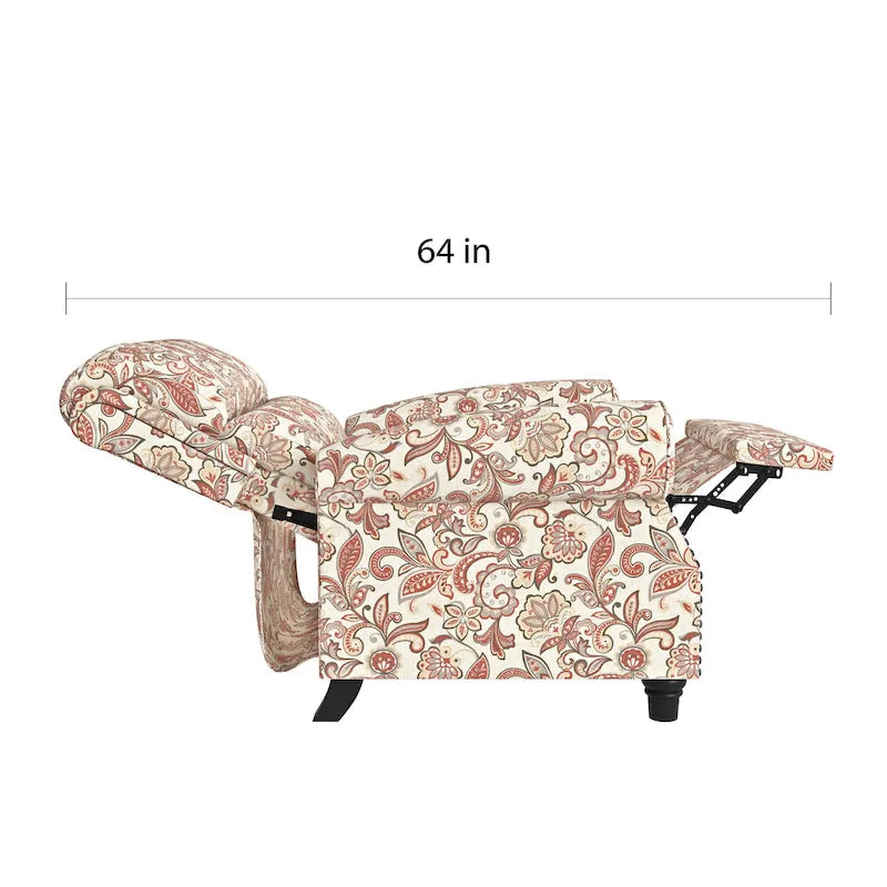 Copper Grove Jessie Paisley Push-Back Recliner Chair 20