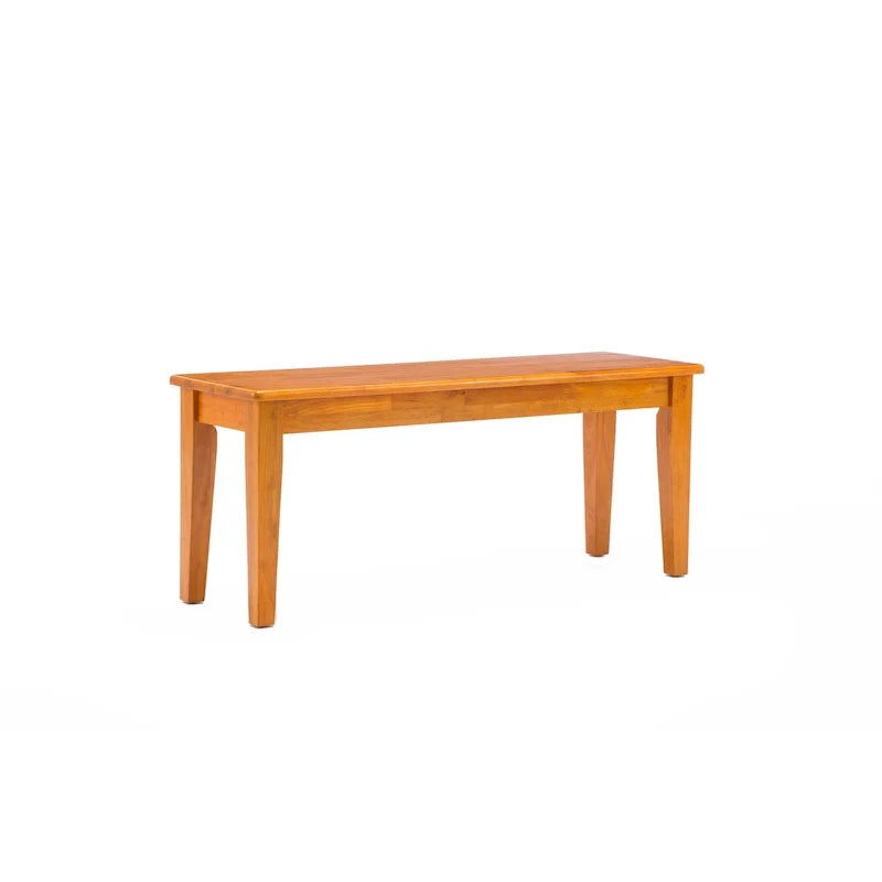Solid Wood Dining Bench in Shaker Style 35