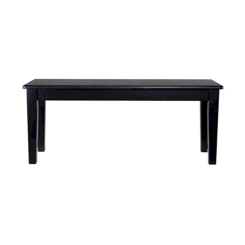Solid Wood Dining Bench in Shaker Style 12