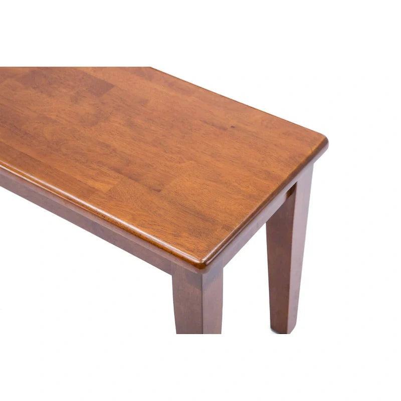 Solid Wood Dining Bench in Shaker Style 24