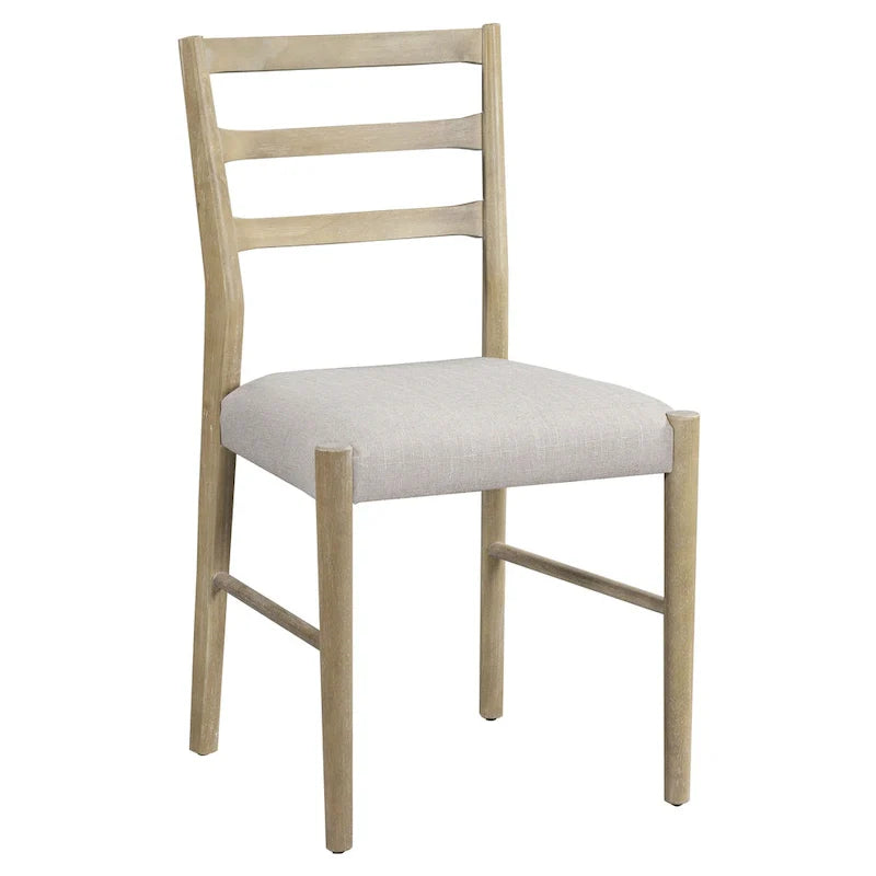 Nestfair 7-Piece Wooden Dining Set: Table with 6 Chairs and 2 Storage Drawers 7