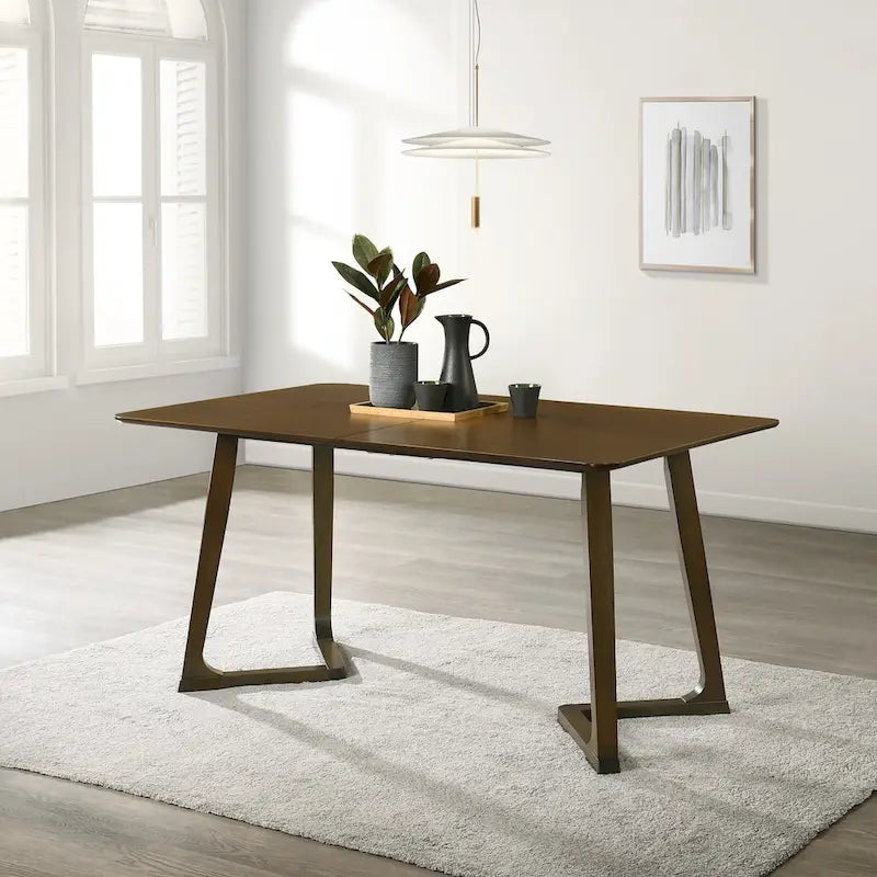 CraftPorch Retro-Inspired Mid-Century Dining Table 1