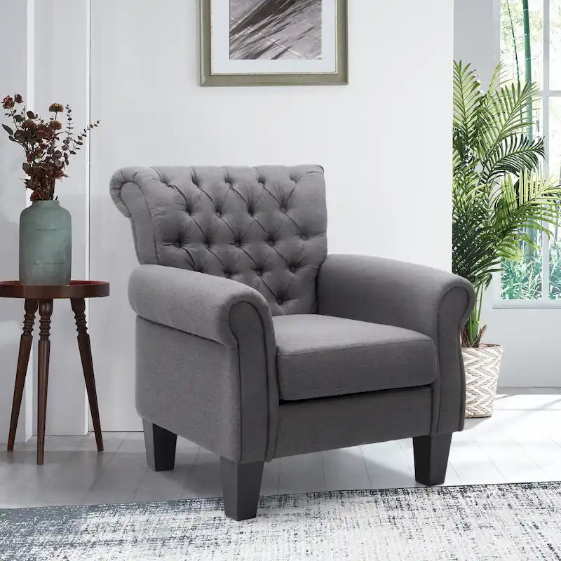 Pellebant Contemporary Club Armchair - Stylish Accent Chair for Living Room 36