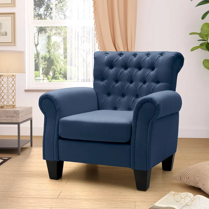 Pellebant Contemporary Club Armchair - Stylish Accent Chair for Living Room 37