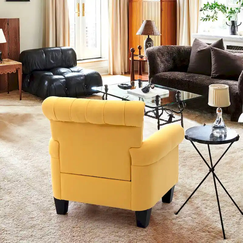 Pellebant Contemporary Club Armchair - Stylish Accent Chair for Living Room 7