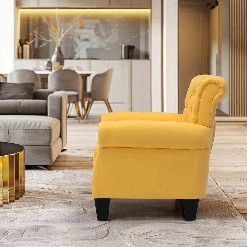 Pellebant Contemporary Club Armchair - Stylish Accent Chair for Living Room 8