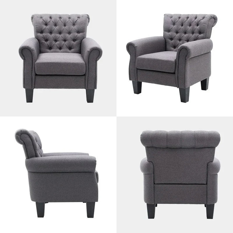 Pellebant Contemporary Club Armchair - Stylish Accent Chair for Living Room 12