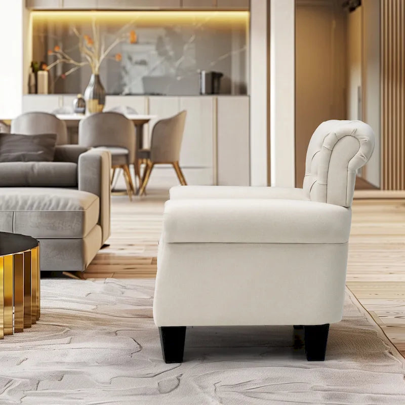 Pellebant Contemporary Club Armchair - Stylish Accent Chair for Living Room 22