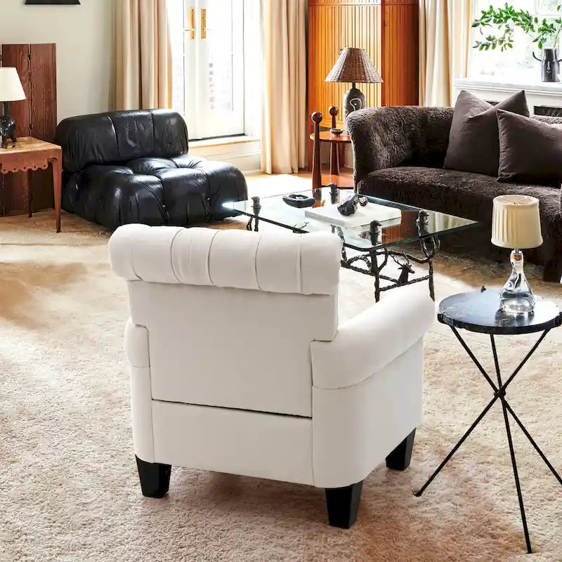 Pellebant Contemporary Club Armchair - Stylish Accent Chair for Living Room 23