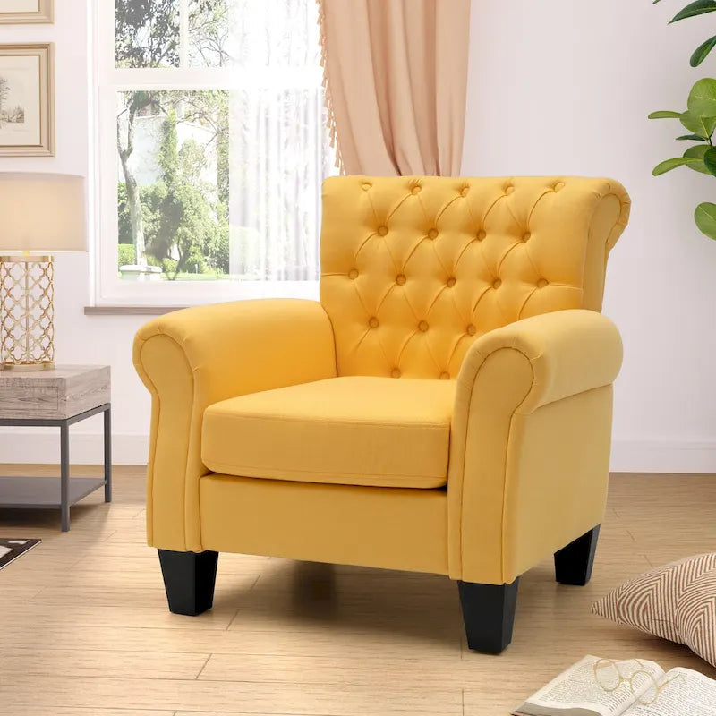 Pellebant Contemporary Club Armchair - Stylish Accent Chair for Living Room 30