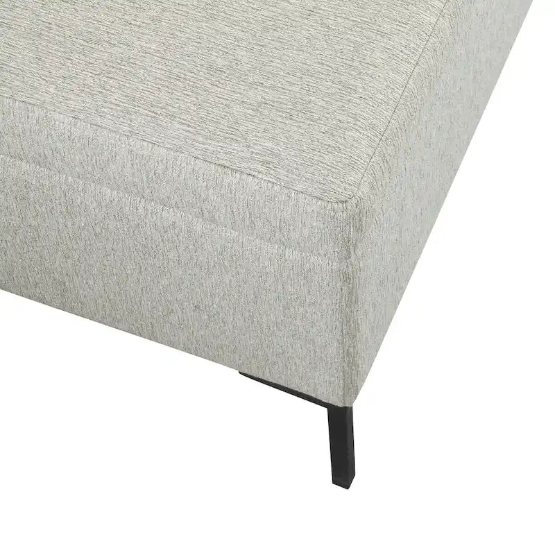 HomePop Metal-Leg Storage Bench 19