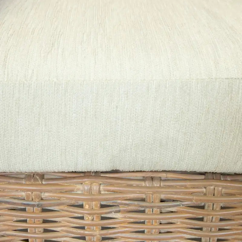 Furniture of America Lali Rustic Kubu Rattan Wicker Lounge Chair 6