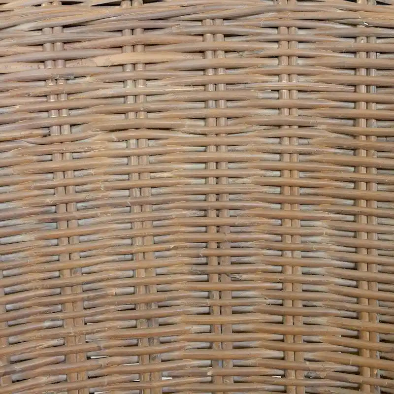 Furniture of America Lali Rustic Kubu Rattan Wicker Lounge Chair 7