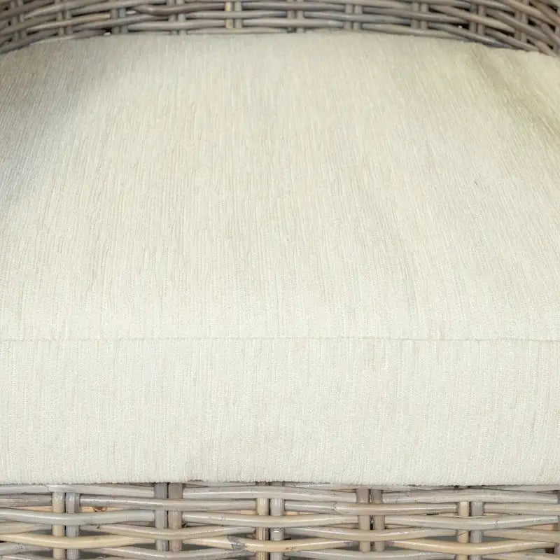 Furniture of America Lali Rustic Kubu Rattan Wicker Lounge Chair 9