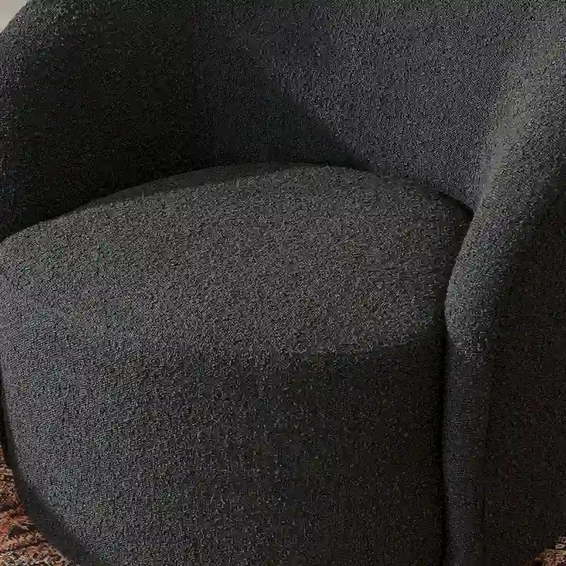 Swivel Barrel Accent Chair for Living Room and Bedroom 26