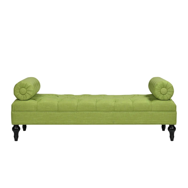 Lewis Bolster Arm Entryway Seat 9