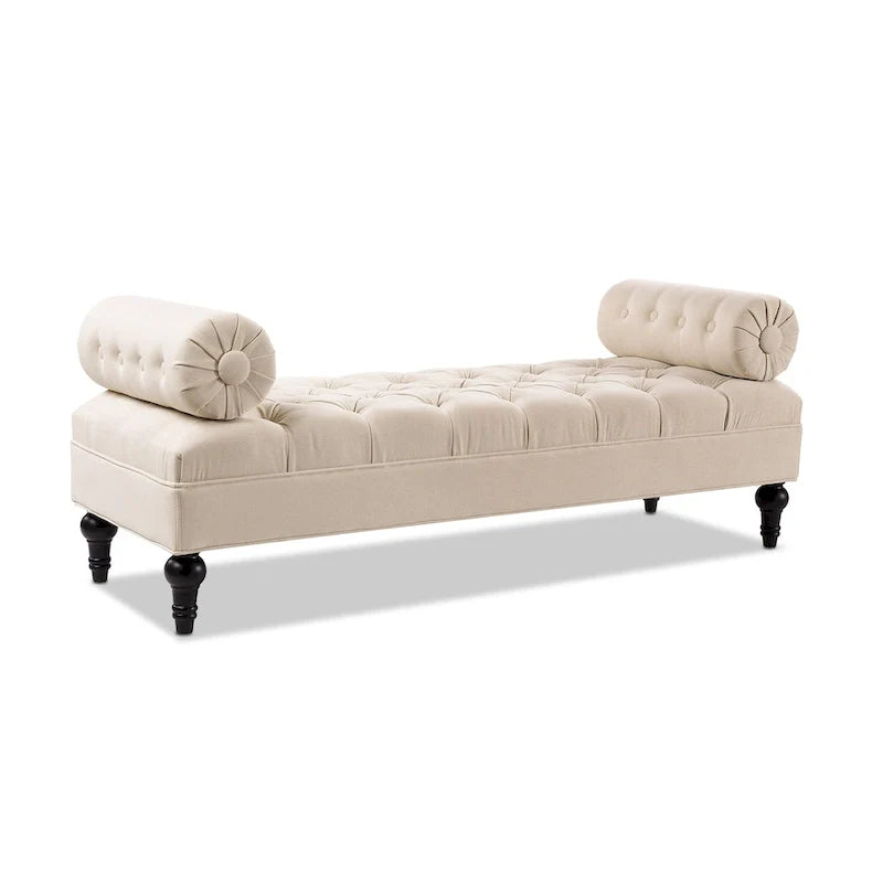 Lewis Bolster Arm Entryway Seat 16