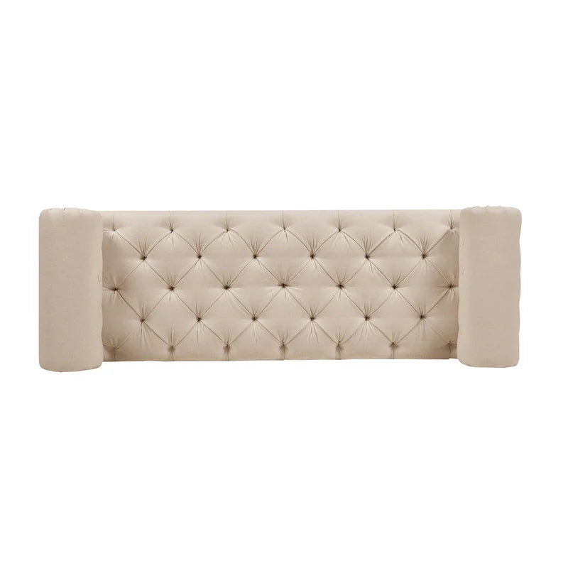 Lewis Bolster Arm Entryway Seat 19
