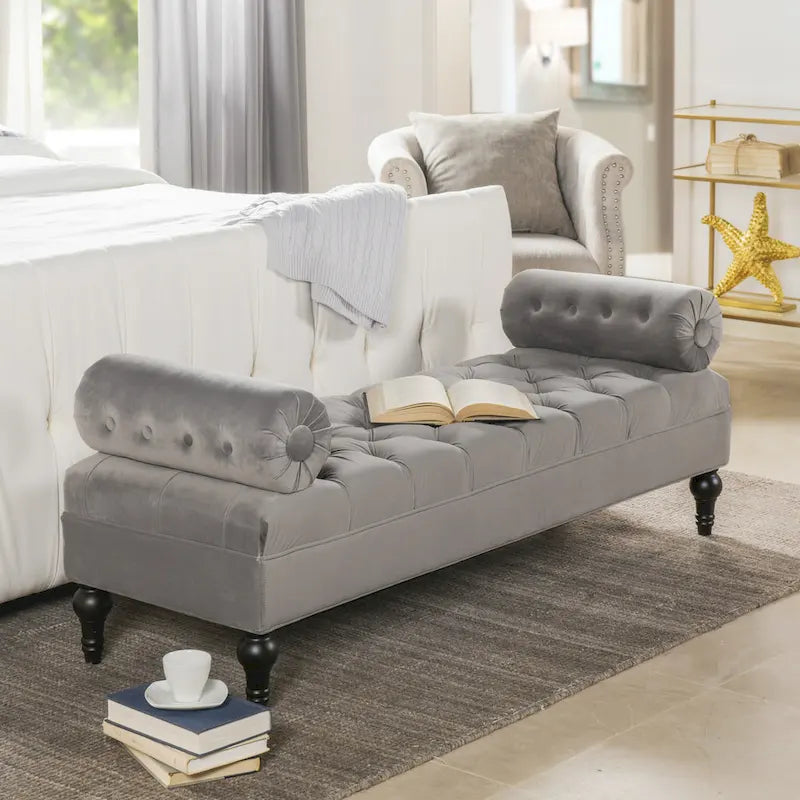 Lewis Bolster Arm Entryway Seat 24