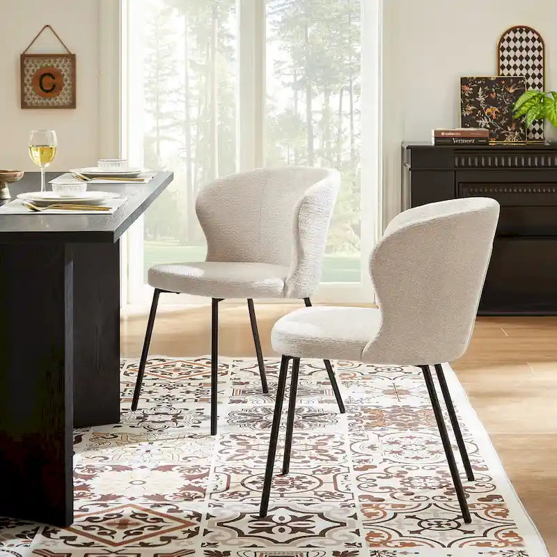 Set of 2 Modern Dining Chairs by Art Leon 1