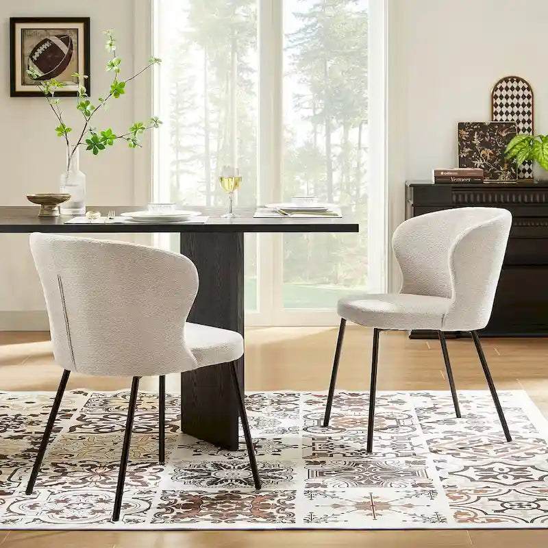 Set of 2 Modern Dining Chairs by Art Leon 2