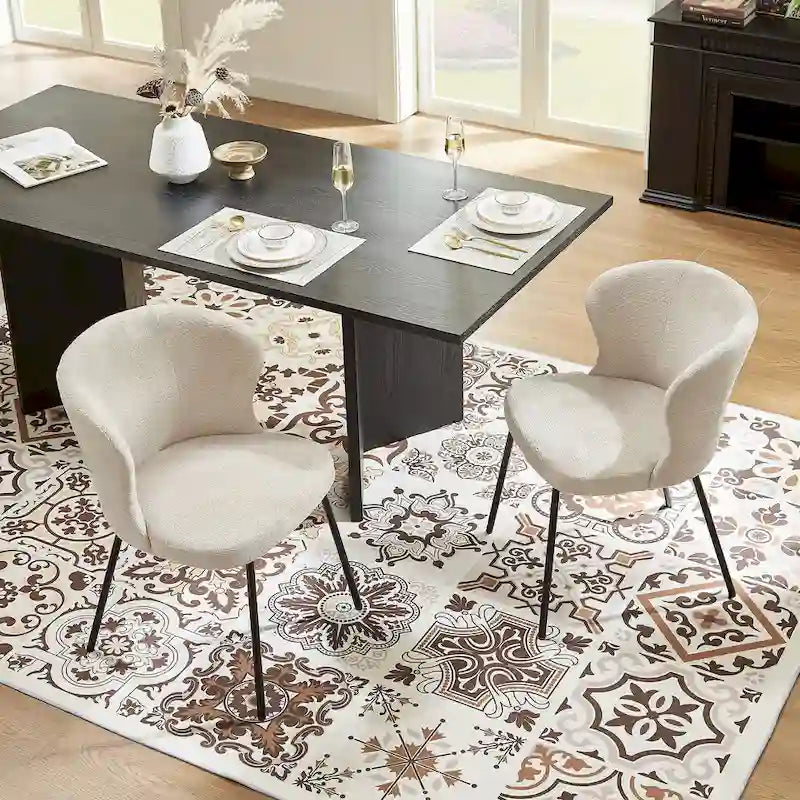 Set of 2 Modern Dining Chairs by Art Leon 4