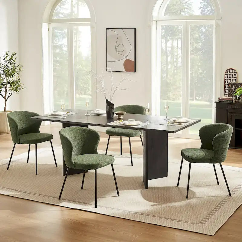 Set of 2 Modern Dining Chairs by Art Leon 7