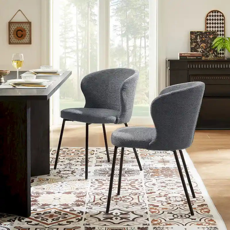 Set of 2 Modern Dining Chairs by Art Leon 9